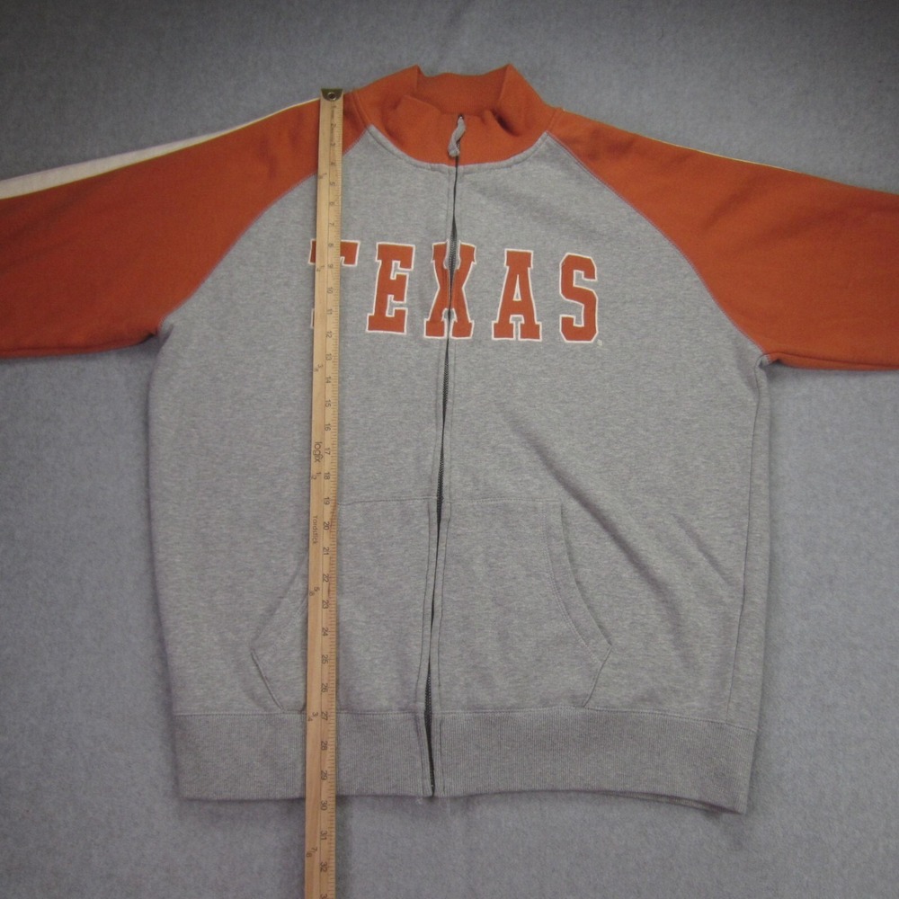 Texas Longhorns Jacket Womens XL Orange Full Zip Embroidered Campus Heritage‎ - Picture 9 of 14